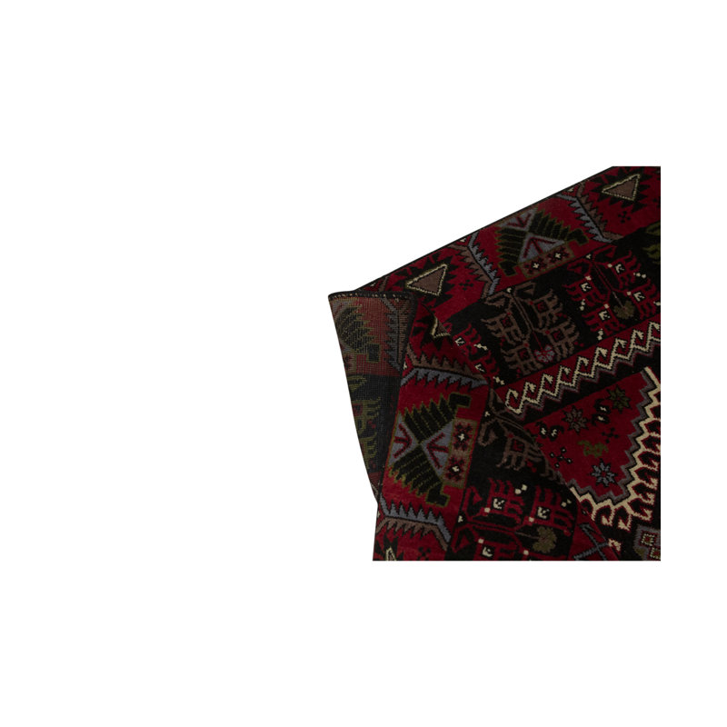 Afghan Wool Southwestern Area Rug