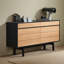 Buffet en bois à huit tiroirs Modern