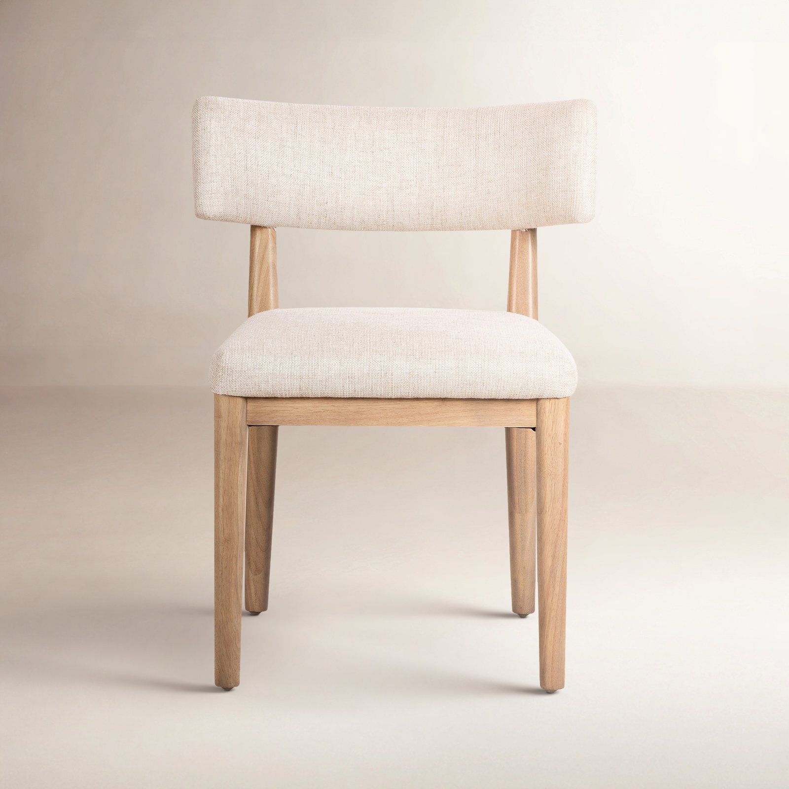 Amali Dining Chair, Polyester Blend Beige, Natural