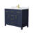 Beckett 42" Freestanding Single Bathroom Vanity with Cultured Marble Top-52605365-61131901-52605366