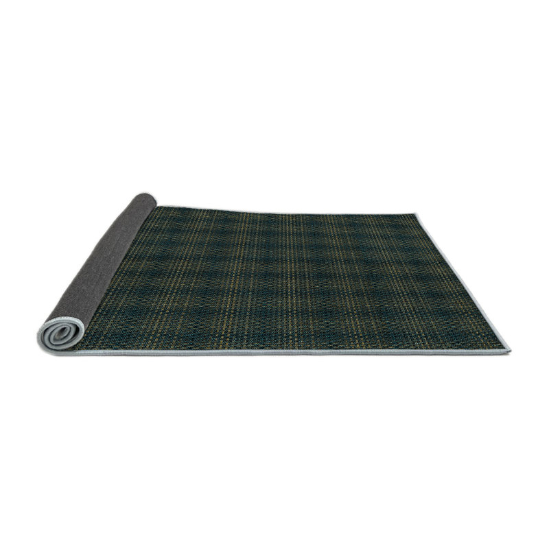 Performance Wool Striped Indoor Rug, Round 5'