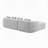 Boneless Modular Chenille Couch-2077090327
