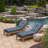 ARDEN Outdoor Plush Modern Tufted Chaise Cushion, 76 x 22