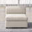 Modern Beige L Shape Sofa For 4 People,Sectional Sofa Couch With Storage Ottoman For Living Room-124594633