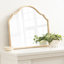 Large miroir mural arqué pour salle de bain-1531636080