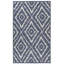 Geometric Hand Woven Indoor / Outdoor Area Rug-50791266