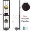 Lampe murale avec porte-bougie