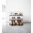 Yamazaki Home Shoe Rack, Wide, Short, Steel, Short, Holds 6 to 9 shoes, Handles-1974696881