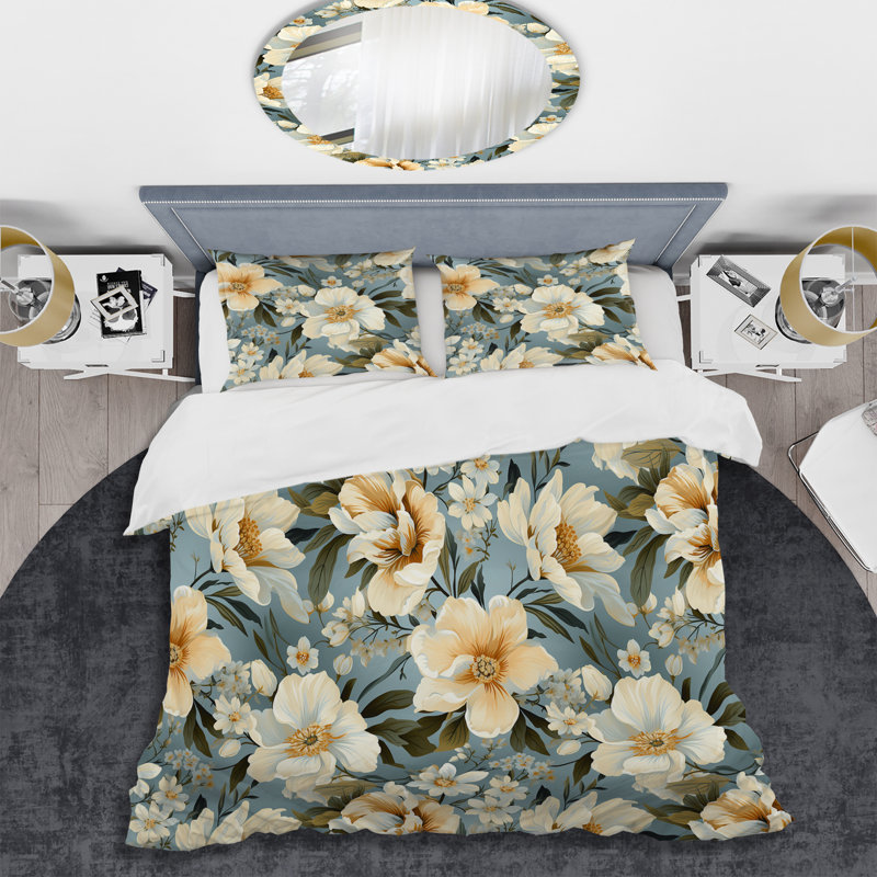 Ensemble de housse de couette Boho Victorian Fusion Victorian, Housse de couette pour très grand lit et 2 très