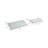 Elegant Glass Serving Trays With Modern Handles - Decorative And Functional Tabletop Display - Stylish And Versatile Accent Set Of 2-370699637