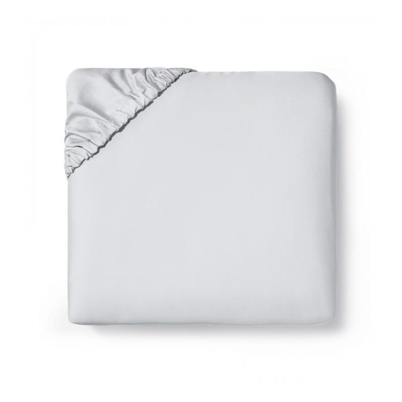 Fiona Sateen Fitted Sheet, Lunar, Queen Fitted Sheet