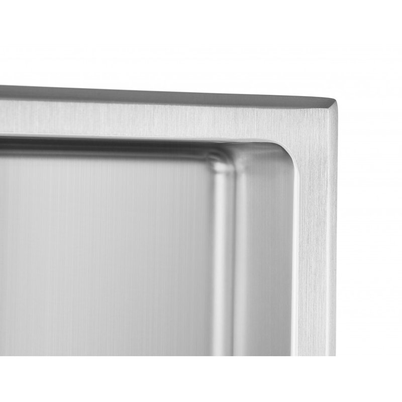 Niche de douche à double section, Acier inoxydable