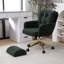 Fauteuil de bureau rembourré avec repose-pieds-1686120241