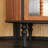 French minimalist vintage storage TV stand