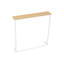 Wood-Grain Narrow Console Table