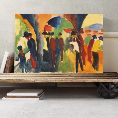 Wrapped Canvas Painting