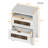 Charming Farmhouse Wooden Nightstand With Storage And Stylish Handles-1835089458