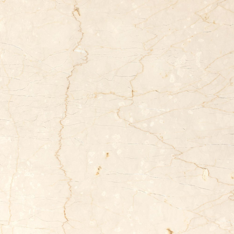 Belle Oval Marble Dining Table, Cream Marble