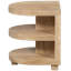 Darren Solid Wood Three Leg Coffee Table