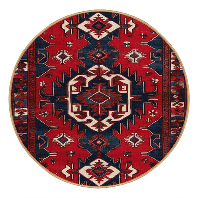 Machine Washable Turkish Brown Area Rug