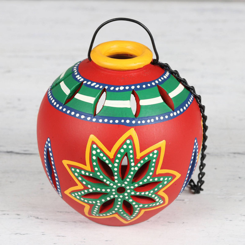 Porte-votive en céramique lueur de fêtes