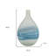 Vase de table 16 po