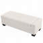 Banc repose-pieds, repose-pieds rectangulaire avec rangement caché-555566809