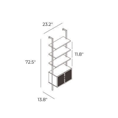 Dearbhaile Ladder Bookcase