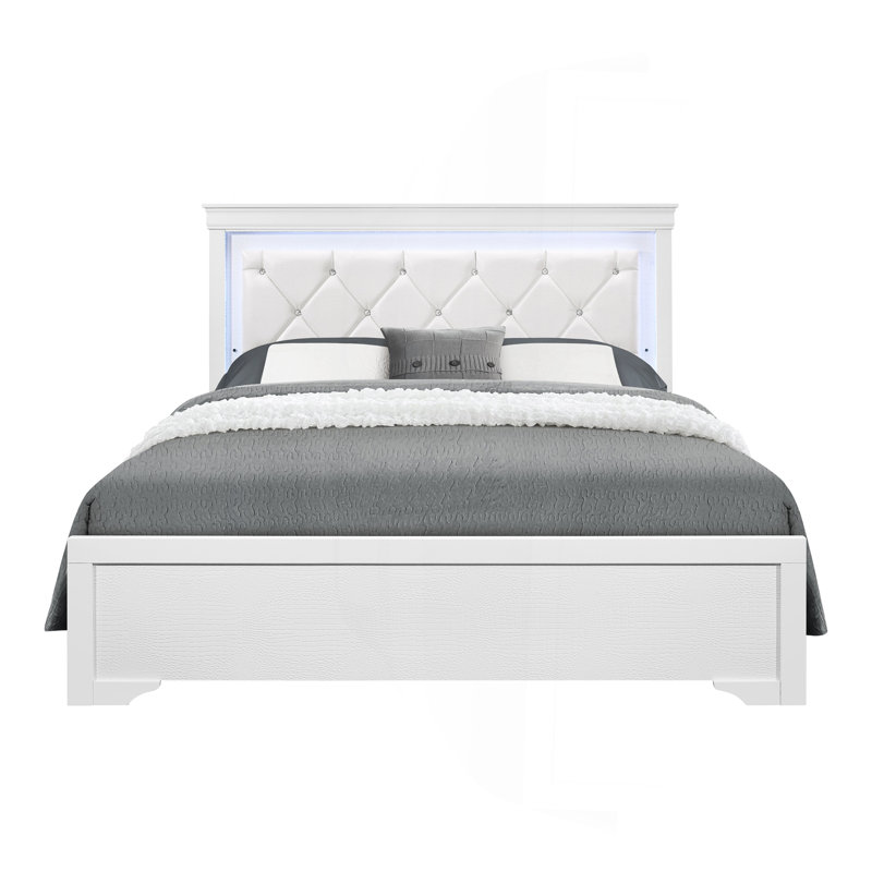 Shaker White Full 5Pc Bedroom Set