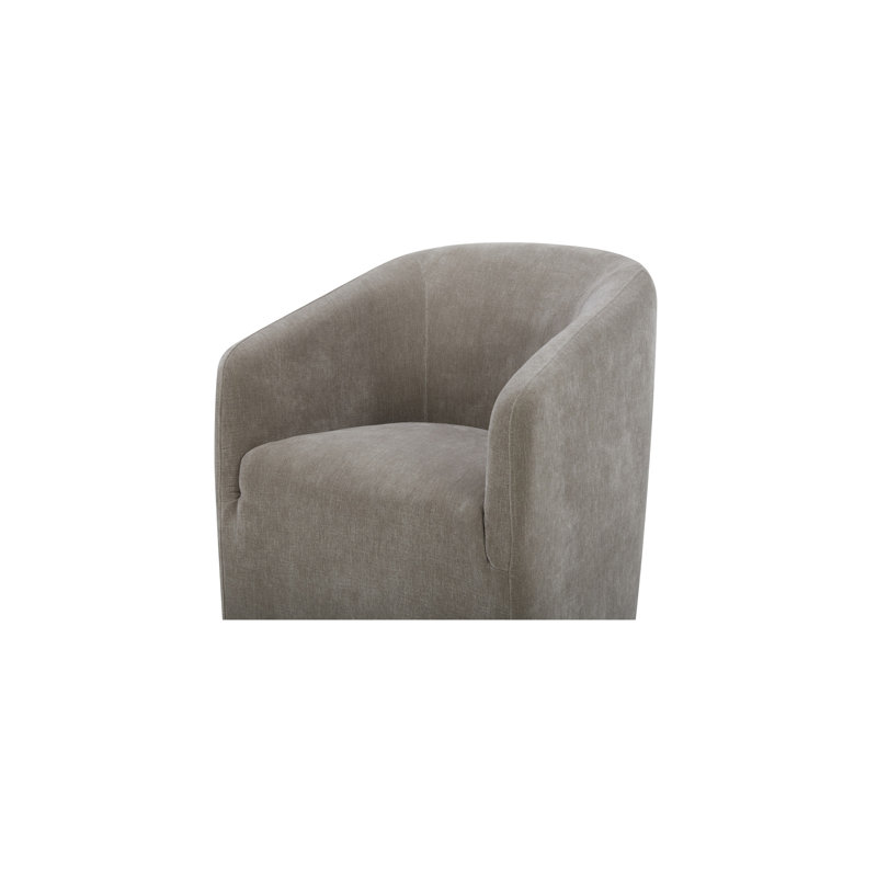 Sandy Rolling Dining Chair Taupe, Tan