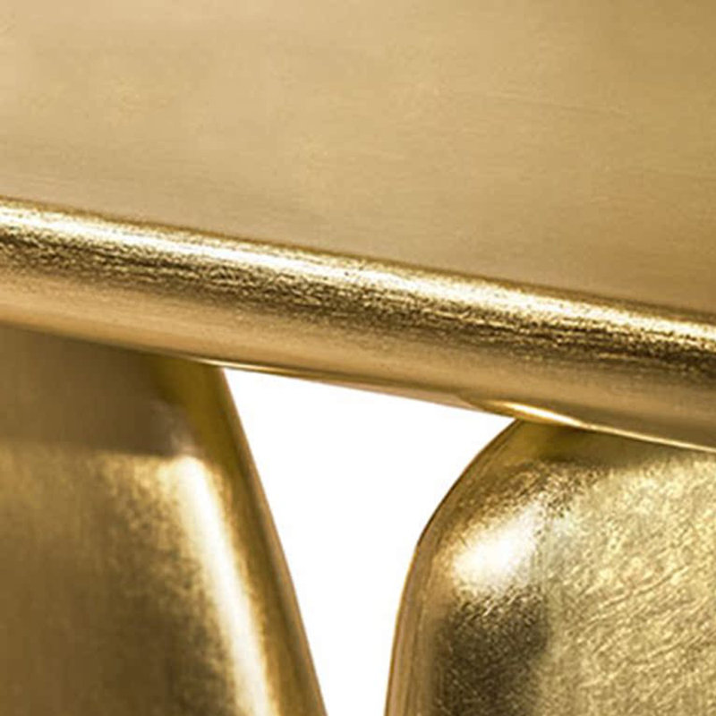 Console de luxe italienne, Doré