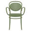 Chaise d'appoint empilable pour patio Farrah-1937411766