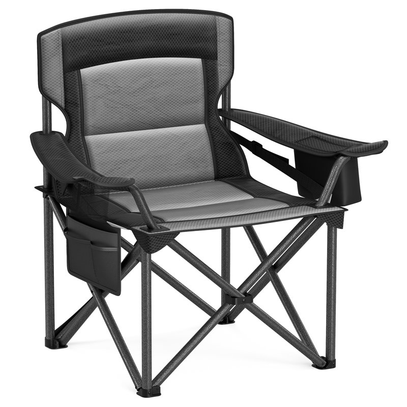 Folding Camping Chair, Black