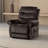 With Recliner Function Transitional Style In In Dark Gray Finish Lift Chair Steel Seat Box Rolled Arms Usb Ports Wired Controller Primary Living Room