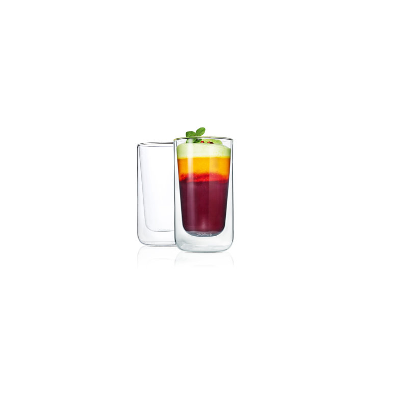 NERO Insulated Glasses 10oz - hot or coldCoffe Mug Set