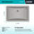 Lexicon Quartz Composite Rectangle Vanity Sink-72644666