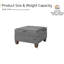 Canapé modulaire surdimensionné en similicuir pour salon, canapé convertible modulaire en U avec rangement et repose-pieds de 10 places, largeur de 145 pouces-619060348