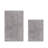 Magdelyn Collection 100% Polyester Machine Washable 2 Piece Bathroom Rug Set-71048628-71048632
