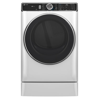 GE Profile™ 7.8 cu. ft. Capacity Smart Front Load Electric Dryer with Steam and Sanitize Cycle