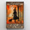 Impression sur toile, "A Girl Who Really Lown Cats And Halloween"
