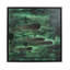 Comète, fusée verte, art original peint à la main-283213460