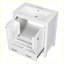Meuble-lavabo moderne avec lavabo simple et tiroir-558742874