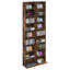  CD Cabinet Engineered Wood Indoor Media Storage Unit Rack Bedroom Home