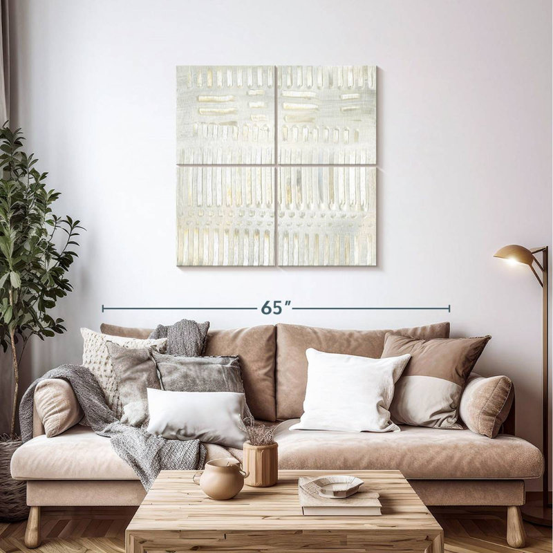 Birch Pattern I, 38" H x 38" W