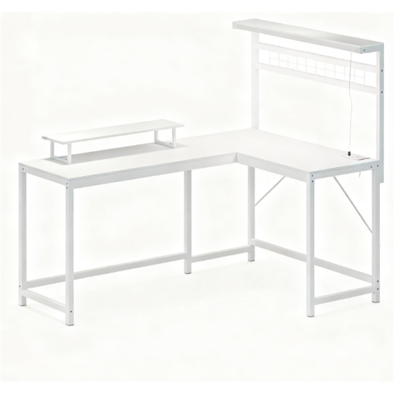 Bureau d'ordinateur (sans la chaise), Blanc