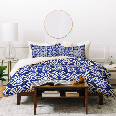 Ensemble de housse de couette Schatzi Justina Criss Cross