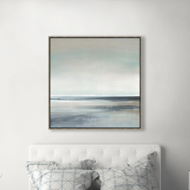 Cielo par D'Alessandro Léon - peinture sur toile à cadre flottant