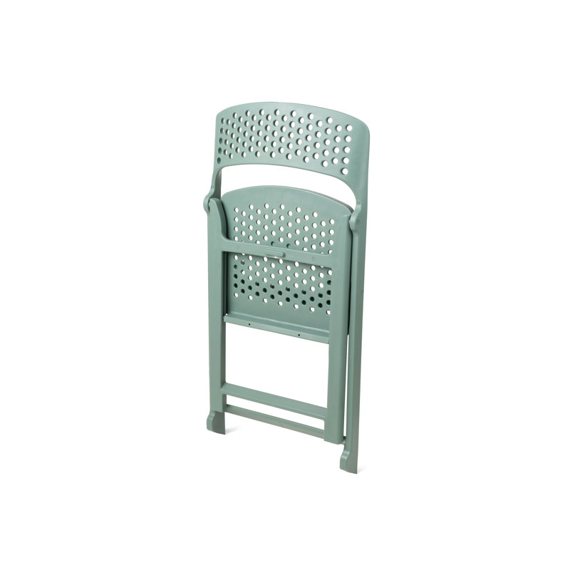 Flap Folding Chair, Green
