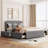 Upholstered Platform Storage Bed-1467309266