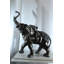 Paire de statues d'aigle en aluminium Nifao - sculptures d'oiseaux majestueuses avec plumes détaillées et présence royale - 20 po x 12 po x H 14 po